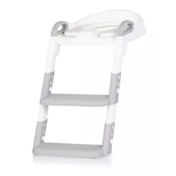 cumpără Oală Chipolino STPKI0261GY Kiddy grey, сиденье д/унитаза с лесенкой în Chișinău 