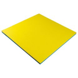 купить Спортивное оборудование inSPORTline 9387 Tatami mat Eva 1*1m 4 cm 80 kg/m3 (galben-albastru) IN25287-1 в Кишинёве 