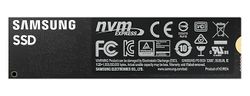 .M.2 NVMe SSD  500GB  Samsung   980 [PCIe 3.0 x4, R/W:3100/2600MB/s, 400/470K IOPS, Pablo, TLC]