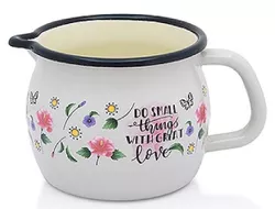 купить Посуда для напитков Metalac 55007 Кувшин эмалированный Metalac Small things 0,85л в Кишинёве 