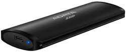 .512GB (USB3.2/Type-C) ADATA Portable SSD SE760 Black (122x44x14mm, 95g, R/W:1000/800MB/s)