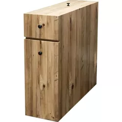 купить Шкаф-пенал Trendy Calencia-Stejar 19x55x60cm в Кишинёве 