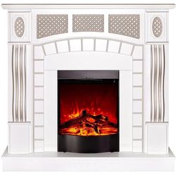 купить Камин электрический ArtFlame Amsterdam & Corsica, 1120x1150x300 mm, Alb в Кишинёве 