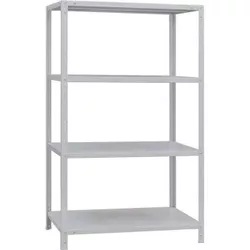 купить Cтеллаж складской УХЛ-МАШ СК 1,5/750х300 Стеллаж средней нагрузки 120кг (1500x750x300) (4 полок) в Кишинёве 