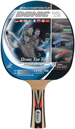 Ракетка для наст. тенниса Donic Top Team 700 / 754197, 1.8 mm, Donic *** (3200)
