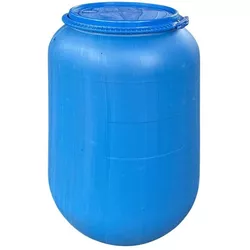 cumpără Bidon Uniplast 37041 Bidon plastic cu capac, inchidere cu clemă 210L (albastru) H=1.00 m/W=0.55m LITOLAN în Chișinău 