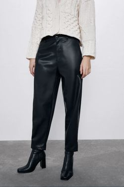 Брюки ZARA Чёрный 296/9246/800.