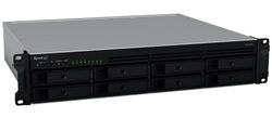 SYNOLOGY "RS1221+", 8-bay, AMD Ryzen 4-core 2.2Ghz, 4Gb*1+1Slot, 4x1GbE, PCIe