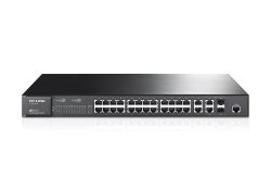 24-port 10/100Mbps Switch TP-LINK "TL-SL3428", 2-port 10/100/1000Mbps, 2xSFP slot,Web/SNMP managemet