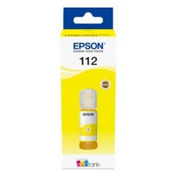 Ink  Epson C13T06C44A, 112 EcoTank Ink Bottle, Yellow