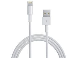 Original iPhone Lightning USB Cable MD818 ZM/A, White
