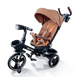 cumpără Bicicletă-cărucior Richi (64651) Tricicleta ciocolata pentru copii (JTR6200) în Chișinău 