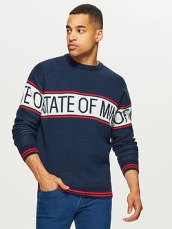 Трикотаж CROPP Темно синий ts209-59x