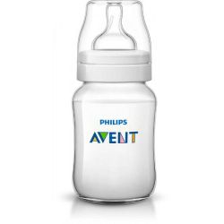 Бутылочка Philips AVENT Classic 260 мл c силиконовой соской (1+ мес)