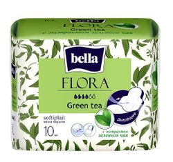 Absorbante zile critice Bella Flora Comfort Green Tea, 10 buc.