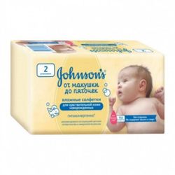 Johnson’s Baby влажные салфетки 112 шт