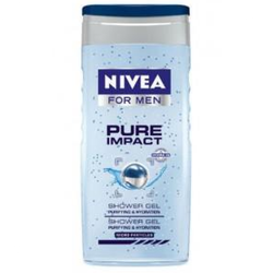 Nivea Gel de duș Pure Impact, 500ml