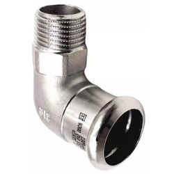 купить Запорная арматура Inox Pres Cot inox M 22x1/2" (56711) в Кишинёве 