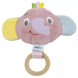 купить Игрушка-прорезыватель BabyJem 702 Jucarie pentru bebelusi Elephant Toy Roz в Кишинёве 