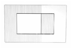 BUTON PENTRU WC Bocchi Piave WHITE 8200-0022 P41-0130