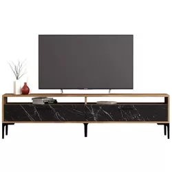 cumpără Comodă TV Trendy Istanbul 2, Marmura neagra de nuc în Chișinău 