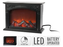 Камин декоративный LED 30Х24Х12cm, таймер, адаптер не вх