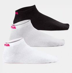 Спортивные носки JOMA - MOOD SOCKS EHITE BLACK MELANGE GREY