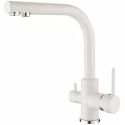 cumpără Bateria bucătărie Helika-AquaSanita 2663L-710 AKVADUO LONG White în Chișinău 