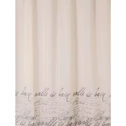 cumpără Perdea de duș Bisk 06879 TXT STAMP 180x200 în Chișinău 