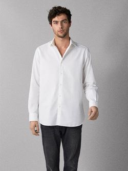 Рубашка Massimo Dutti Белый 0173/060/250