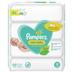 Влажные салфетки Pampers New Baby (4x50 шт)