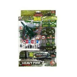 cumpără Mașină Promstore 36533 Набор спецмашин военных Heavy Fire 1:87, металл 28x21x4cm în Chișinău 