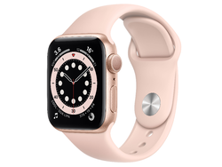 Apple Watch Series 6 GPS, 44mm Gold Aluminum Case