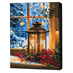 купить Картина по номерам BrushMe BS54503 40x50cm (în cutie) Lumina din fereastră в Кишинёве 