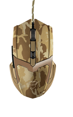 Mouse Trust GXT 101D Gav Gaming, Camo Brown