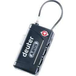 cumpără Accesoriu pentru bagaje Deuter Lacăt TSA Cable Lock black în Chișinău 