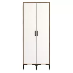 cumpără Dulap Trendy Kumsal SS-Nuc, Alb în Chișinău 