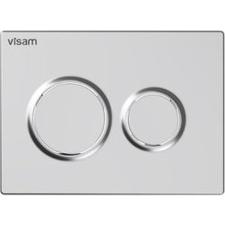 cumpără Buton rezervor WC Visam 230-001 OLIMPOS (crom mat) (Matt Chrome) în Chișinău 