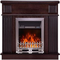 купить Камин электрический ArtFlame Marina de colt & Galileo silver, 1000x1000x500 mm, Wenge в Кишинёве 