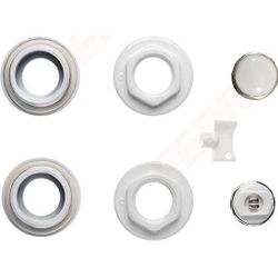 купить Запорная арматура Ferro Набор редукторов Al ZGG1B (черный) в Кишинёве 