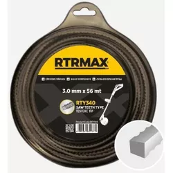 купить Леска для триммера RTRMAX RTY340 витое квадратное сечение 3.0мм/56м в Кишинёве 