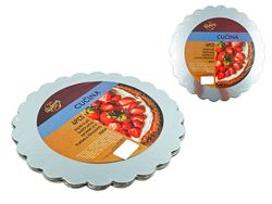 Platou din carton pentru torta Cucina 4buc, D30 "Floare"