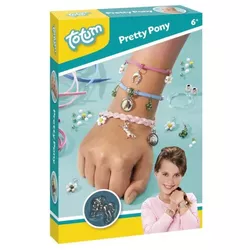 купить Набор для творчества Totum TT029538 Pretty Pony 4 bratare, 1332D в Кишинёве 