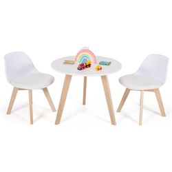 cumpără Set de mobilier pentru copii Costway HY10010WH (White) în Chișinău 