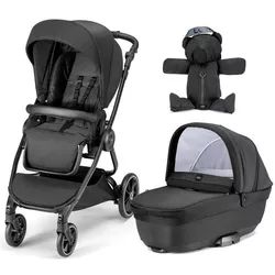 cumpără Сărucior pentru copii CAM SoloPerTe 2in1 TECHNO AMI 2023 ART967-T578/V90S black/black în Chișinău 