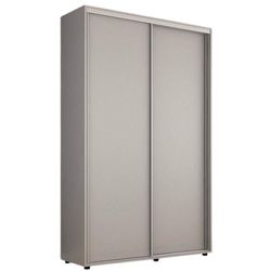 купить Шкаф Mobildor-Lux Compact uși glisante PAL fără ornament (170x45x240H cm) Grey в Кишинёве 