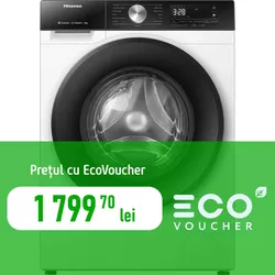 купить Стиральная машина с фронтальной загрузкой Hisense WF3S7021BW в Кишинёве 