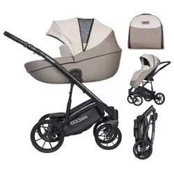 купить Детская коляска Riko Carucior 2in1 Basic Pacco 06 Latte в Кишинёве 