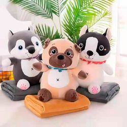 Игрушка детская с пледом