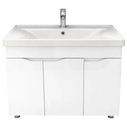 купить Шкаф под умывальник Mashtab 12009 Sava Dp.Print cu 3 Uși 100cm Alb в Кишинёве 
